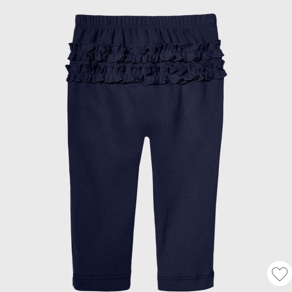 Carter's Navy Blue Infant Pants with Ruffle Detail